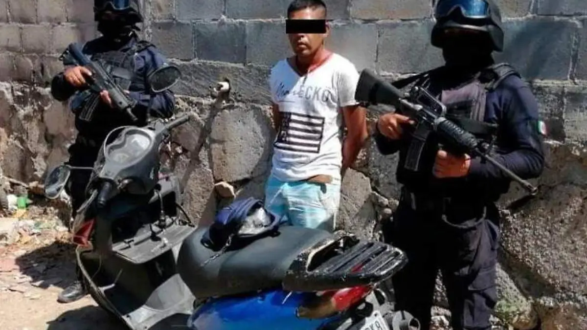 Detenido presunta droga Acapulco